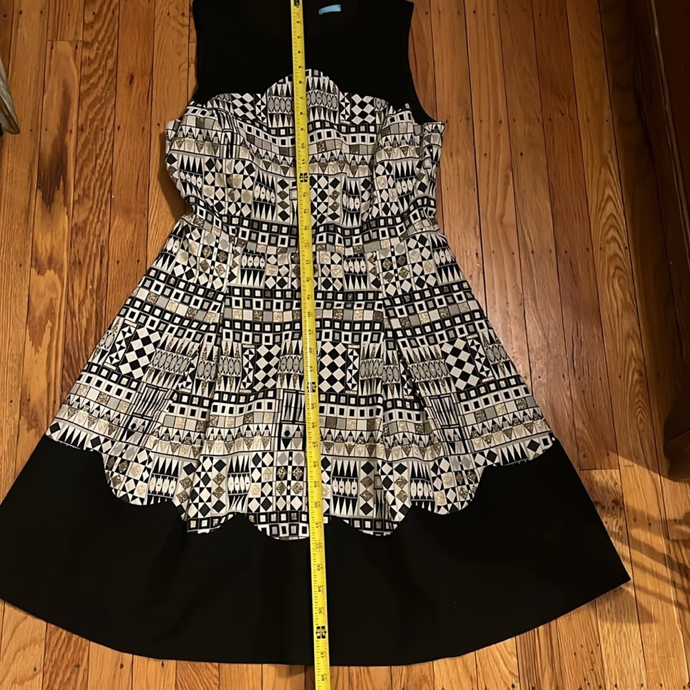 J Mclaughlin Sparkling Pattern And Black Party Dr… - image 4